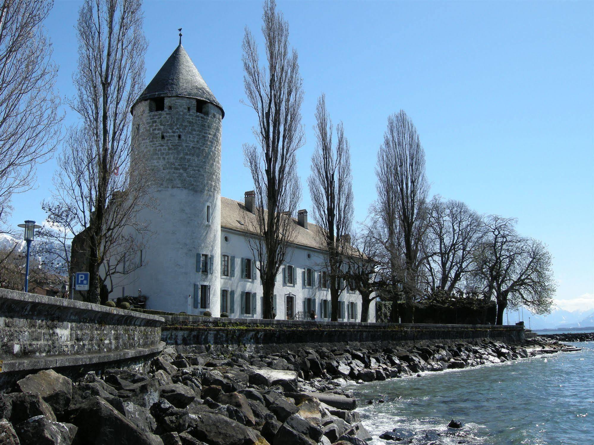 Hotel De La Vieille Tour La Tour-de-Peilz Exteriör bild