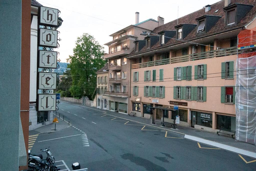 Hotel De La Vieille Tour La Tour-de-Peilz Exteriör bild